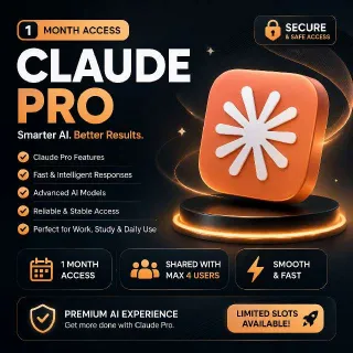Claude PRO 1 Month - Shared Access