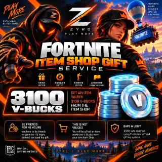 Vbucks | V-bucks 3100