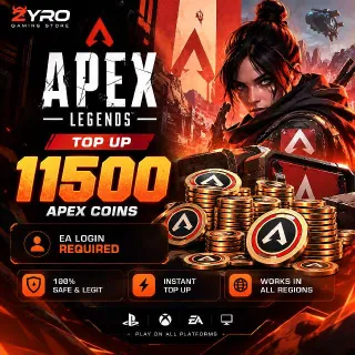Apex Legends 11,500 Coins Topup [PROMO]