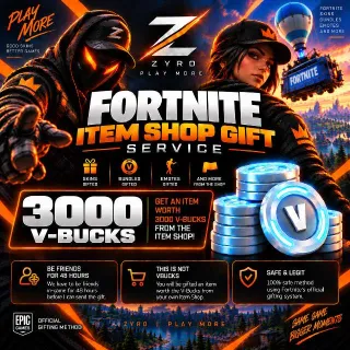 Vbucks | V-bucks 3000