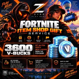 Vbucks | V-bucks 3600
