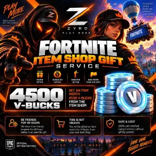 Vbucks | V-bucks 4500