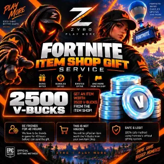 Vbucks | V-bucks 2500