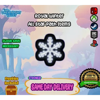 Royal Winter Star Path💎 Disney Dreamlight Valley 💎SAME DAY DELIVERY 💎