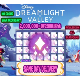 2,000,000+ Dreamlight 💎Disney Dreamlight Valley 💎 SAME DAY DELIVERY💎Dream Shard Crafting