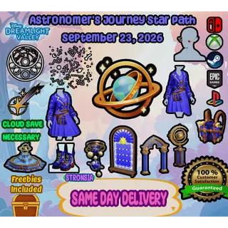 *NEW* Astronomer's Journey Star Path💎 Disney Dreamlight Valley