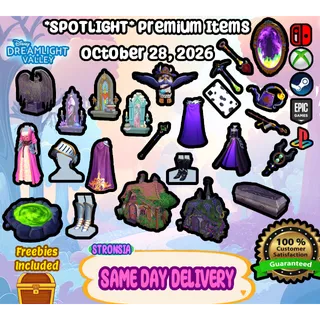 *SPOTLIGHT* Premium Shop Items (October 28, 2026) 💎 SAME DAY DELIVERY 💎 