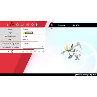 Mystery Gift Shiny Zeraora🟢SAME DAY DELIVERY🟢 Pokémon Sword and Shield or Pokemon HOME||Battle Ready