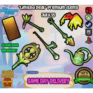 *Limited Deal* Premium Shop Items (July 15)💎 Disney Dreamlight Valley