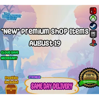 *NEW* Premium Shop Items (August 19, 2026)💎 Disney Dreamlight Valley