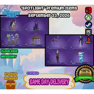 *SPOTLIGHT* Premium Items (September 23, 2026) 💎 Disney Dreamlight Valley
