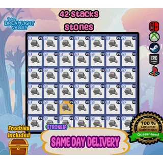 42 Stacks of Stones 💎SAME DAY DELIVERY 💎