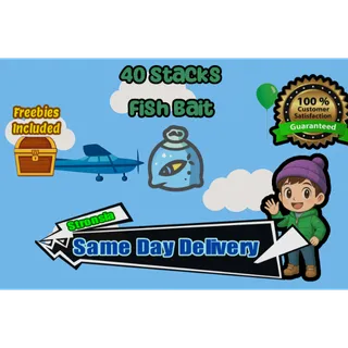 400 Fish Bait 🟢SAME DAY DELIVERY🟢100% Security || ACNH ||{Freebies Included}