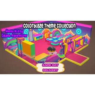 All 24 Colorblaze Theme Furniture **LIMITED DEAL** || Hello Kitty Island Adventure 