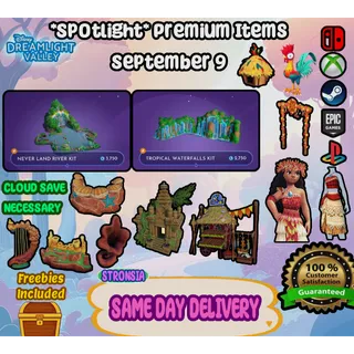 *SPOTLIGHT* Premium Items (September 9, 2026)💎 Disney Dreamlight Valley
