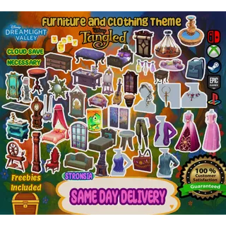 All Tangled Furniture and Clothing 💎 Wishblossom Ranch