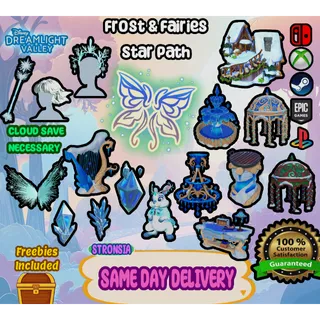 Frost and Fairies Star Path💎 Disney Dreamlight Valley 💎SAME DAY DELIVERY 💎