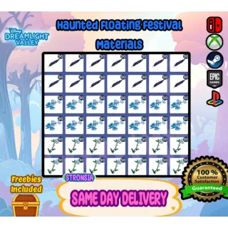 Haunted Floating Festival Materials 💎 Disney Dreamlight Valley 💎 SAME DAY DELIVERY💎
