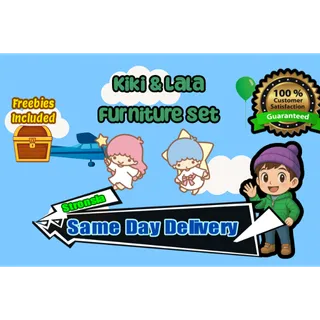 Kiki & Lala Sanrio Series Furniture Set 🟢SAME DAY DELIVERY🟢100% Security || {Freebies Included}