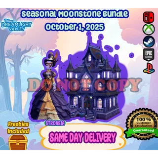 Seasonal Giant Moonstone Pack (Masquerade) 🟢Same Day Delivery 🟢