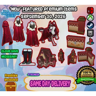 *NEW* Premium Items (September 30, 2026) 💎 Disney Dreamlight Valley