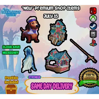 *NEW* Premium Shop Items (July 15)💎 Disney Dreamlight Valley