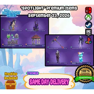 *SPOTLIGHT* Premium Items (September 23, 2026) 💎 Disney Dreamlight Valley