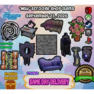 *NEW* Scrooge Shop Items (September 23, 2026) 💎 Disney Dreamlight Valley