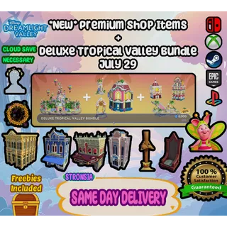 *NEW* Premium Shop Items + Deluxe Tropical Bundle (July 29) 💎