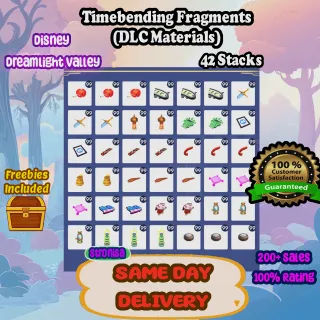 42 Stacks of Timebending Fragments 💎 Disney Dreamlight Valley 💎 SAME DAY DELIVERY💎 Eternity Island || Materials