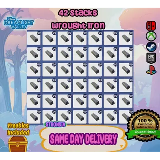 42 Stacks of Wrought Iron 💎SAME DAY DELIVERY 💎