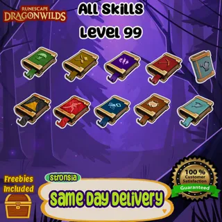 All Skills Level 99 || RuneScape: Dragonwilds || ✨ SAME DAY DELIVERY ✨