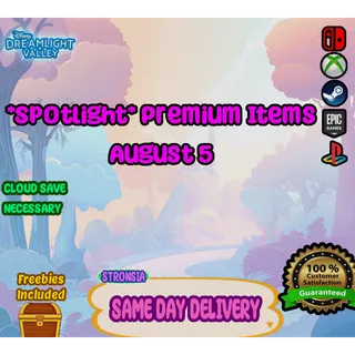*Spotlight* Premium Shop Items (August 12, 2026)💎 Disney Dreamlight Valley