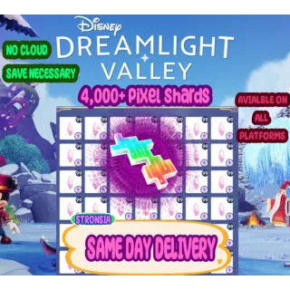 4,000+ Pixel Shards 💎Disney Dreamlight Valley 💎 Treasure Island || Materials