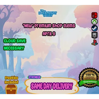 *NEW* Premium Items (April 8) 💎 Disney Dreamlight Valley 💎SAME DAY DELIVERY 💎