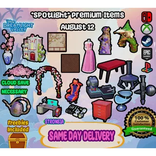*Spotlight* Premium Shop Items (August 12, 2026)💎 Disney Dreamlight Valley