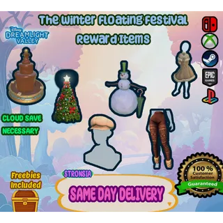 Winter Floating Festival Event Reward Items 💎 Disney Dreamlight Valley