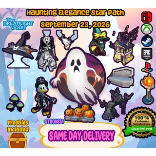*NEW* Haunting Elegance Star Path💎 Disney Dreamlight Valley