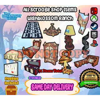 All New Scrooge Shop Items (November 19) 💎SAME DAY DELIVERY 💎