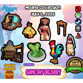 *Moana Collection* Premium Shop (July 8)💎 Disney Dreamlight Valley