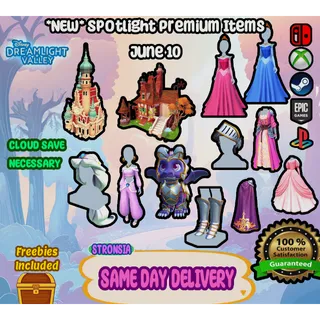 *NEW* Spotlight Premium Shop Items (June 10)💎 Disney Dreamlight Valley