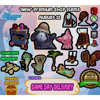 *NEW* Premium Shop Items (August 12, 2026)💎 Disney Dreamlight Valley