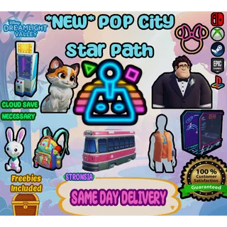 *NEW* Pop City Star Path (July 29) 💎 Disney Dreamlight Valley