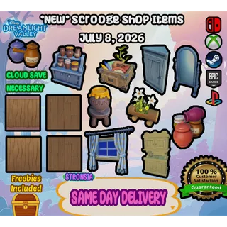 All NEW* Scrooge Shop Items (July 8, 2026)💎 Disney Dreamlight Valley