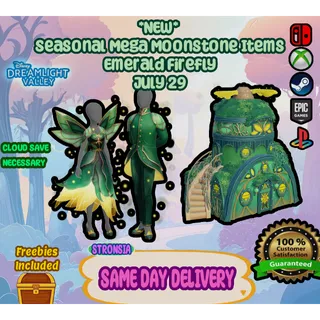*NEW* Seasonal Moonstone Bundle Items (July 29) 💎 Disney Dreamlight Valley