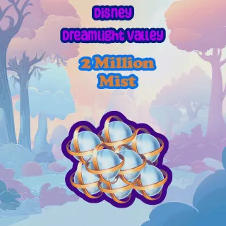 💎 2,000,000 Mist (2 million) **Limited Sale** {READ DESCRIPTION} 💎DELIVERY TODAY💎 Disney Dreamlight Valley