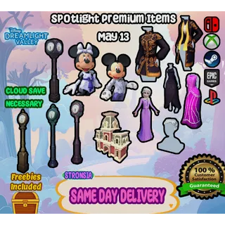 Spotlight Premium Shop Items (May 13) 💎 Same Day Delivery