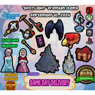 *SPOTLIGHT* Premium Shop Items (September 16, 2026)💎 Disney Dreamlight Valley