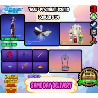 New Premium Items (January 14) 💎 Wishblossom Ranch ||