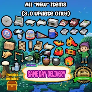 All Update 3.0 Items (Without Crossover Items) 🟢SAME DAY DELIVERY🟢100% Security ||
